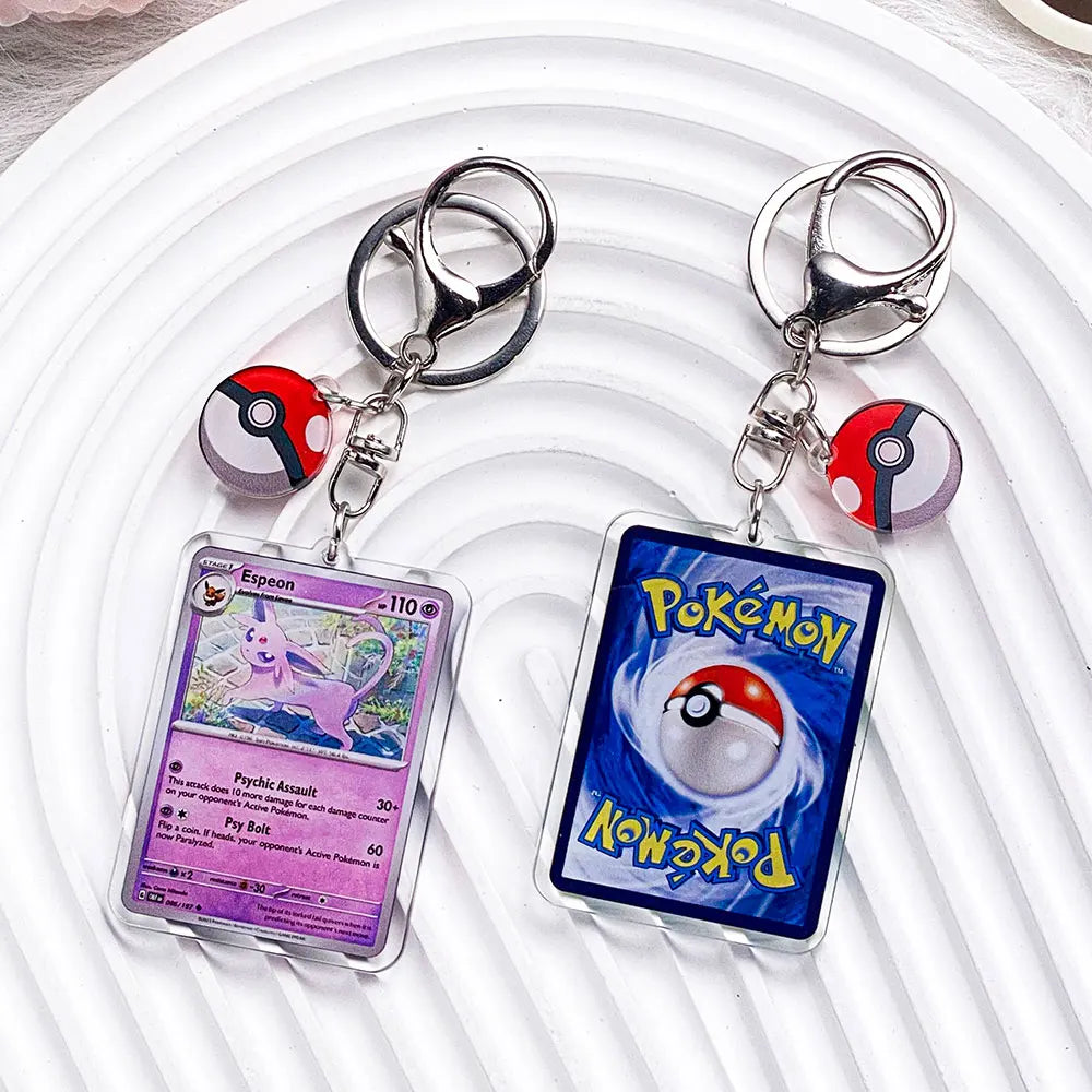 Pokémon-nyckelring i akryl – välj favorit