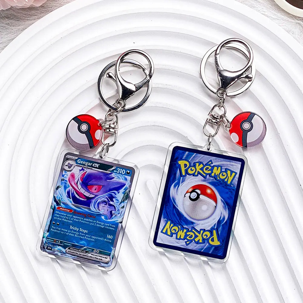 Pokémon-nyckelring i akryl – välj favorit
