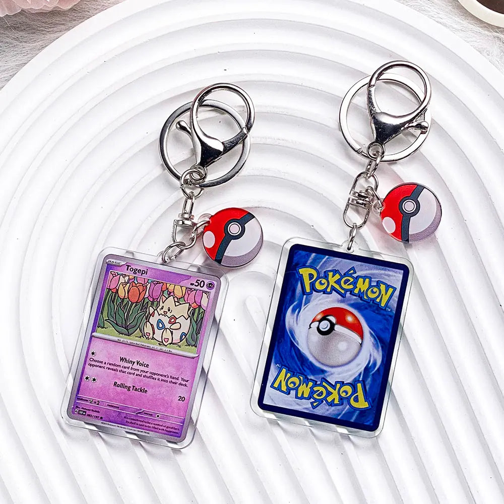 Pokémon-nyckelring i akryl – välj favorit