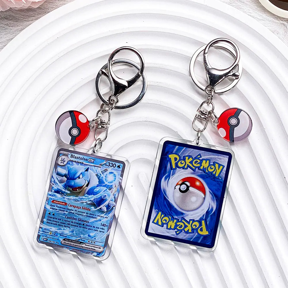 Pokémon-nyckelring i akryl – välj favorit