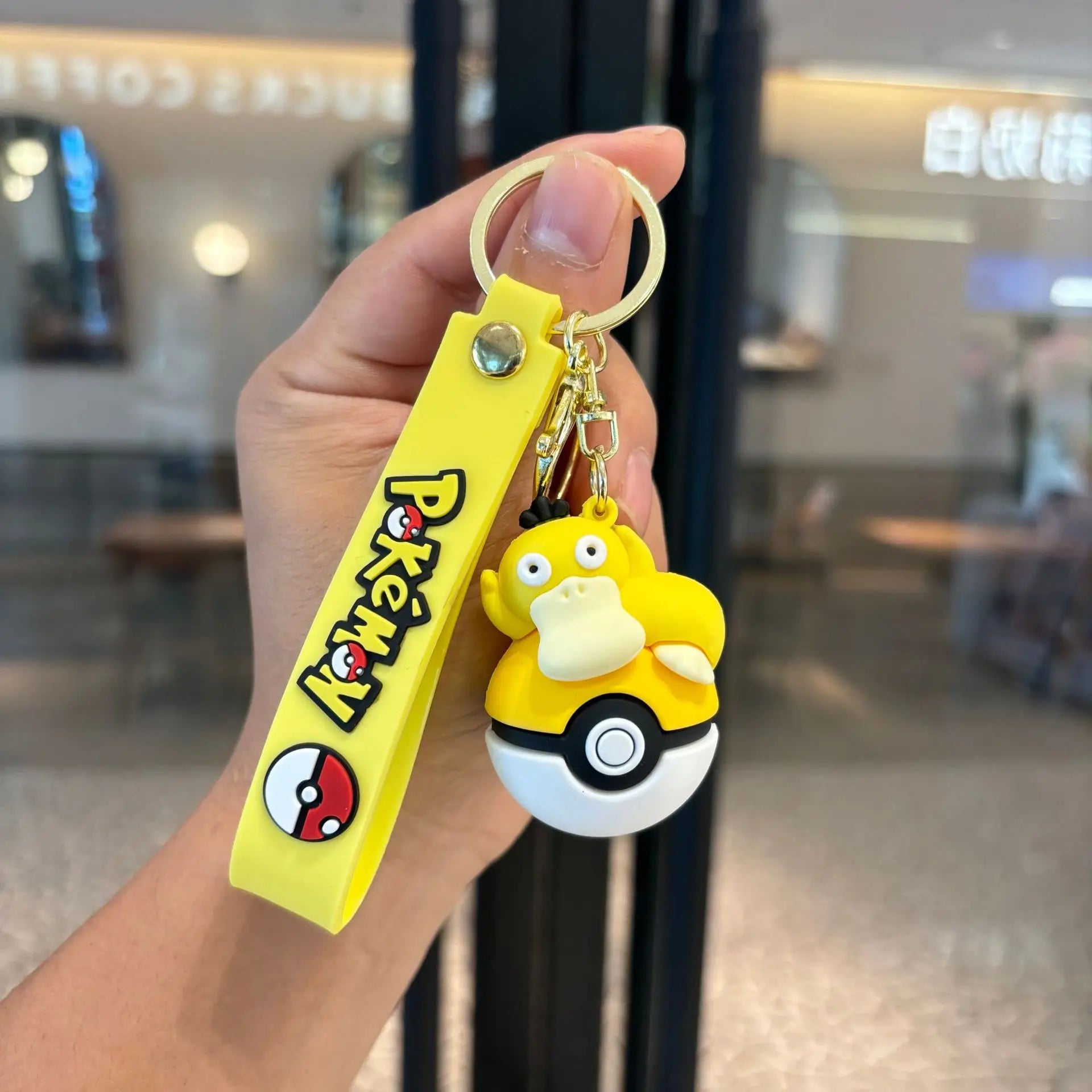 Poké Ball-nyckelring med figur