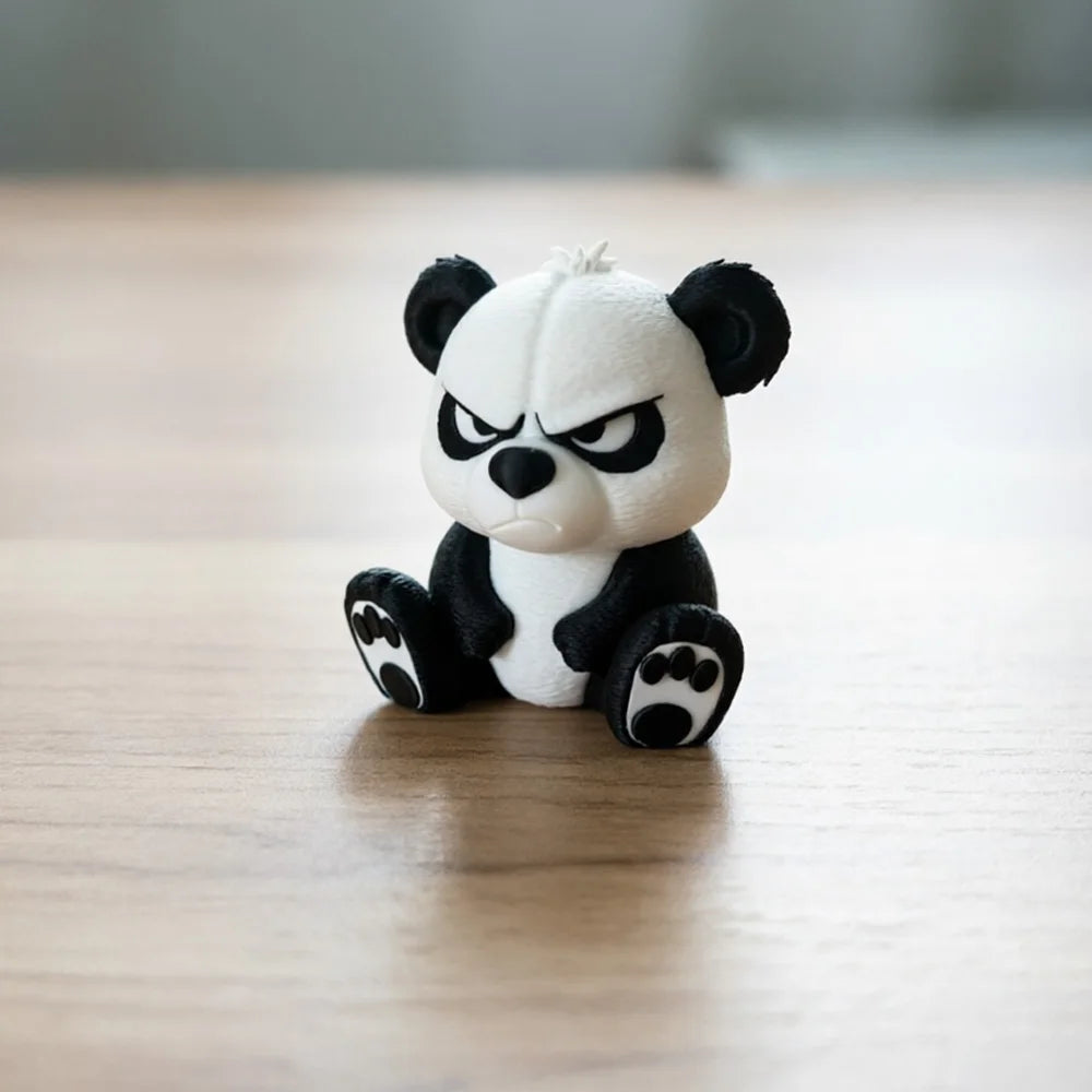 Sur panda – dekoration för bil & skrivbord – produktbild 13