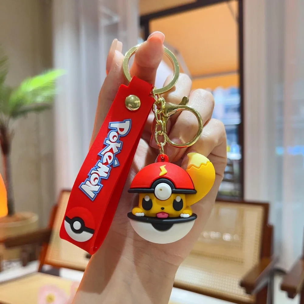 Poké Ball-nyckelring – välj modell eller set