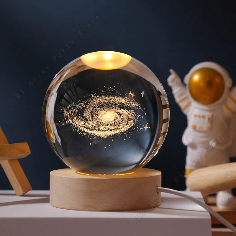 Galaxlampa i kristall – USB – produktbild 12