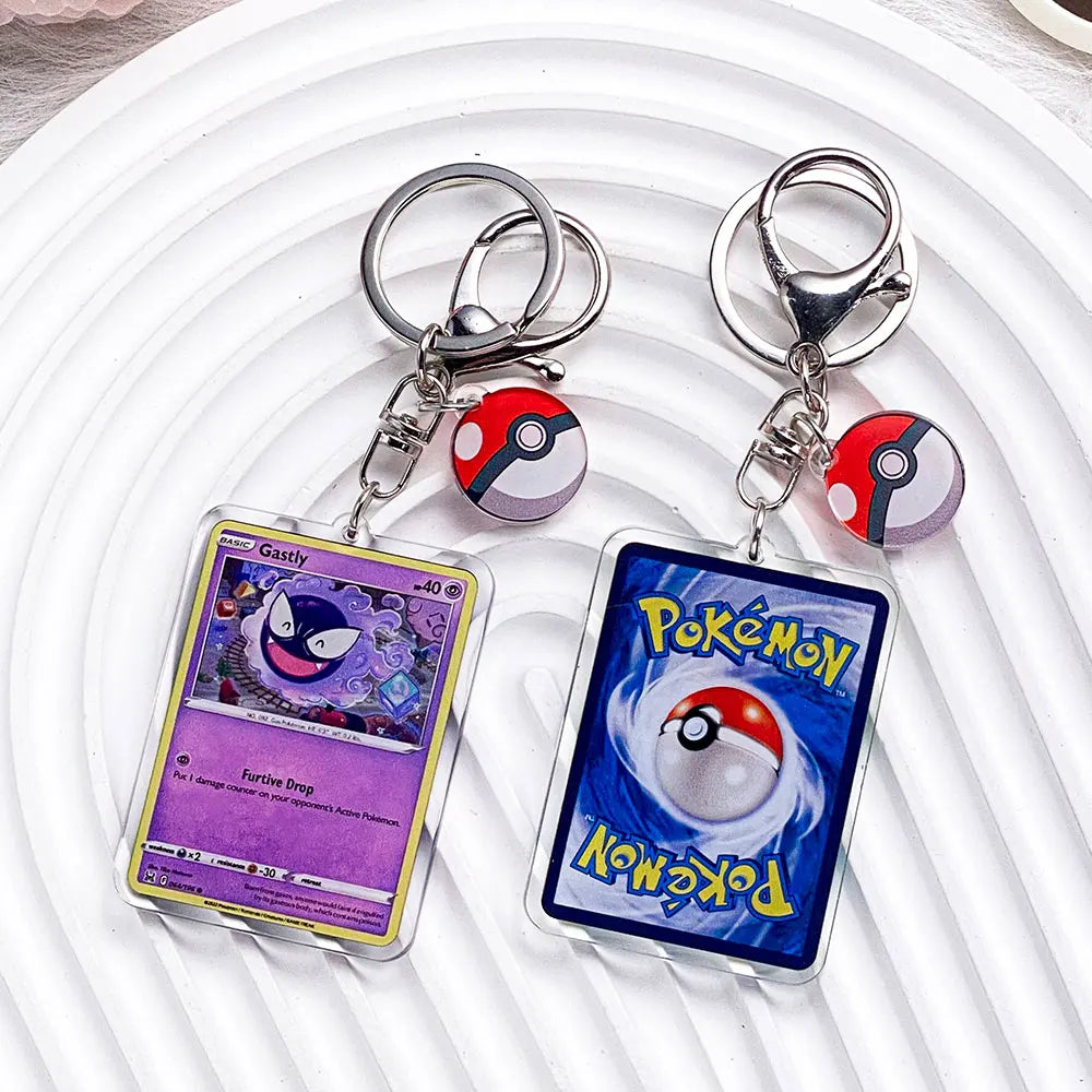 Pokémon-nyckelring i akryl – välj favorit