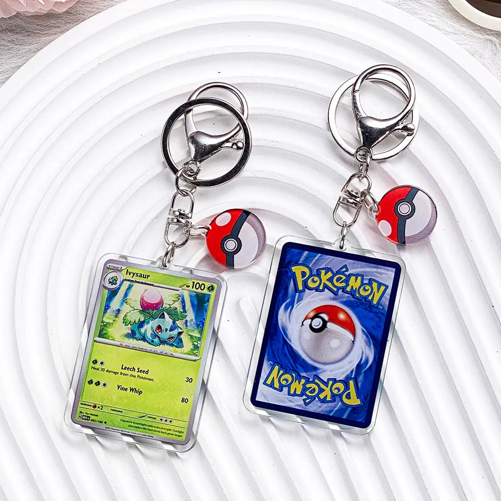 Pokémon-nyckelring i akryl – välj favorit