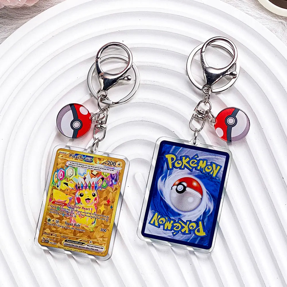 Pokémon-nyckelring i akryl – välj favorit