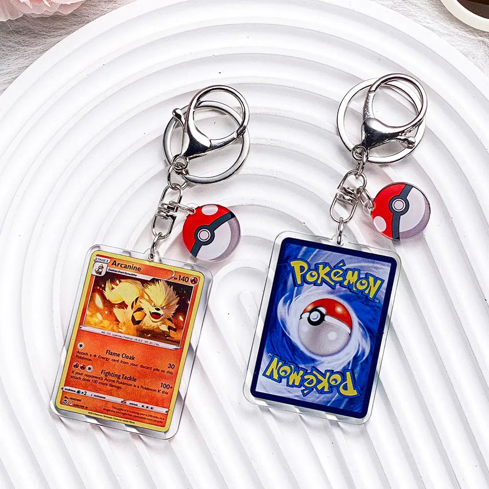 Pokémon-nyckelring i akryl – välj favorit