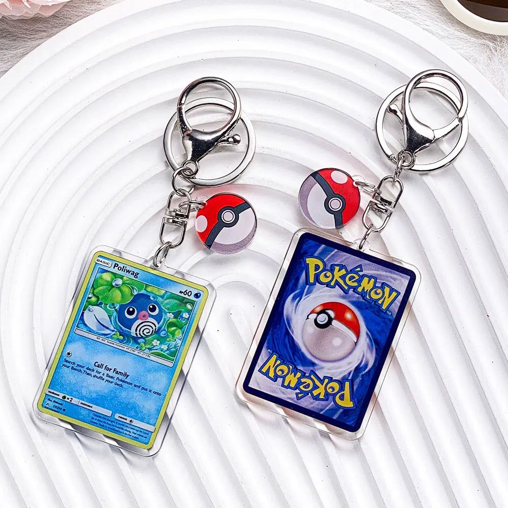 Pokémon-nyckelring i akryl – välj favorit