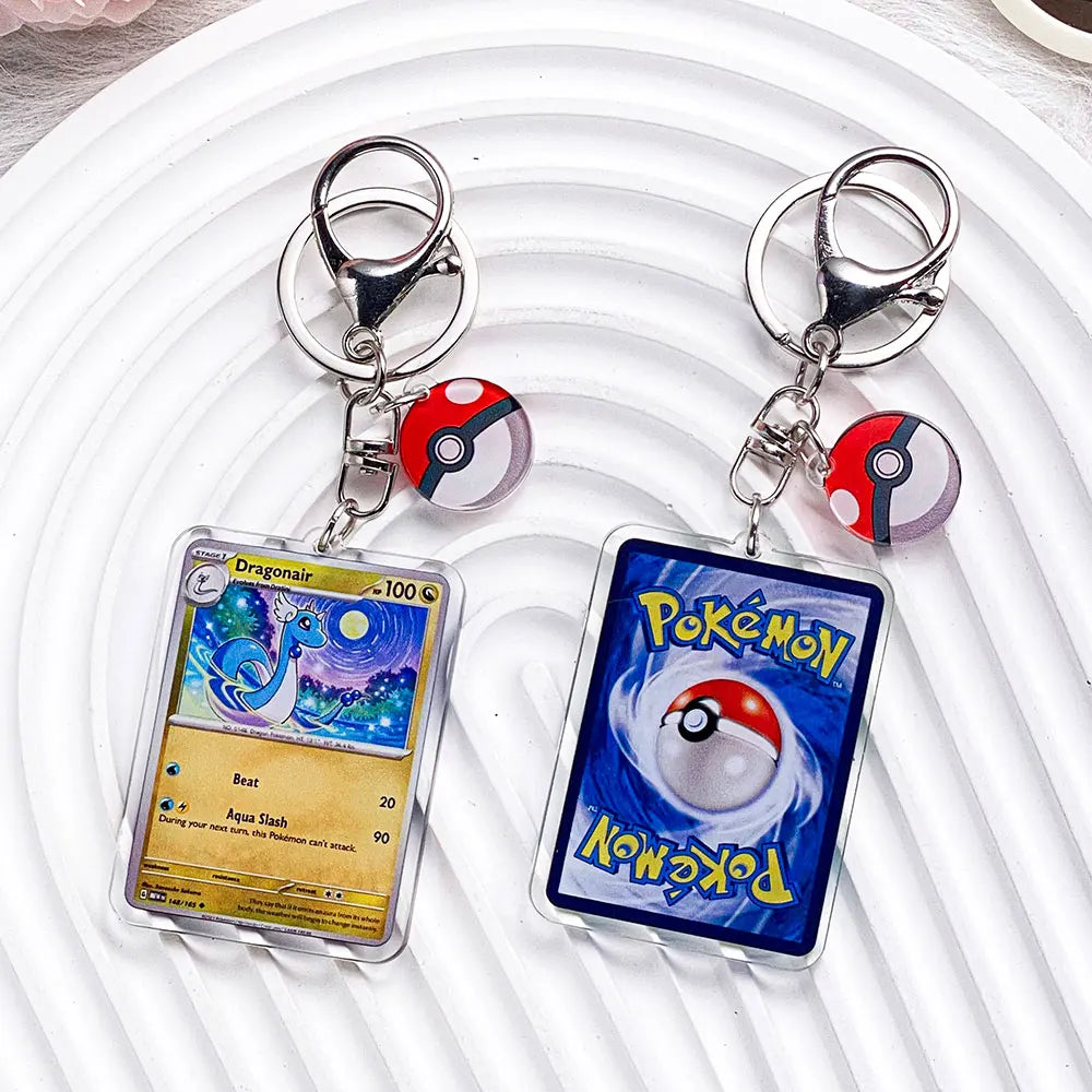 Pokémon-nyckelring i akryl – välj favorit