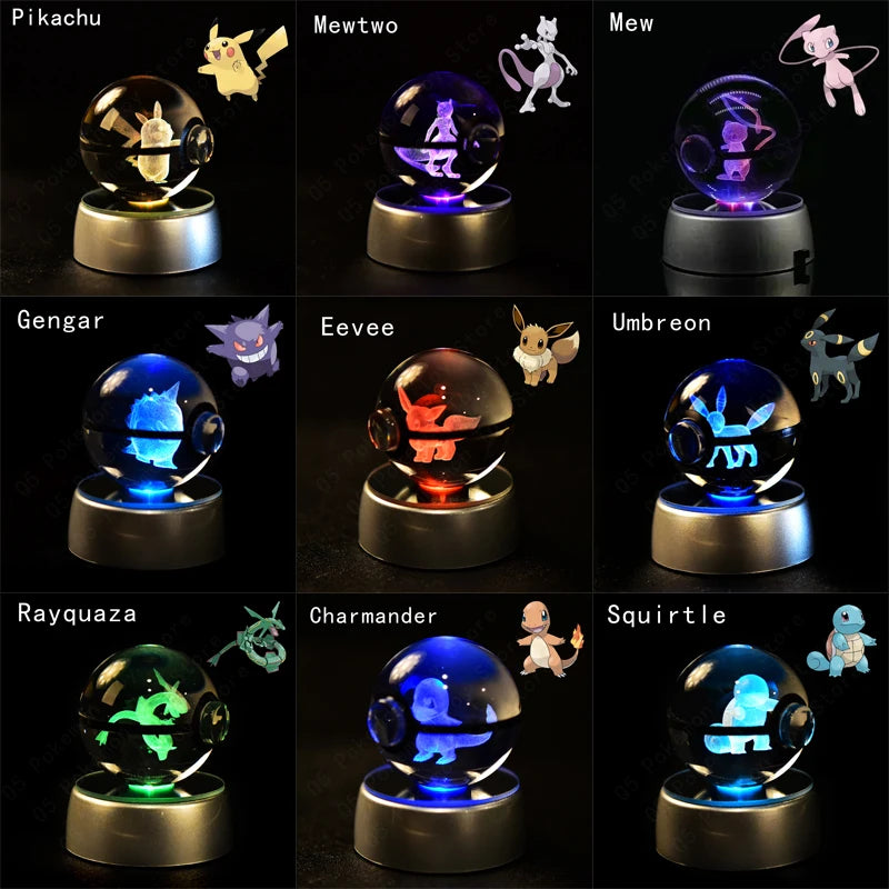 Figurlampa i kristall – USB