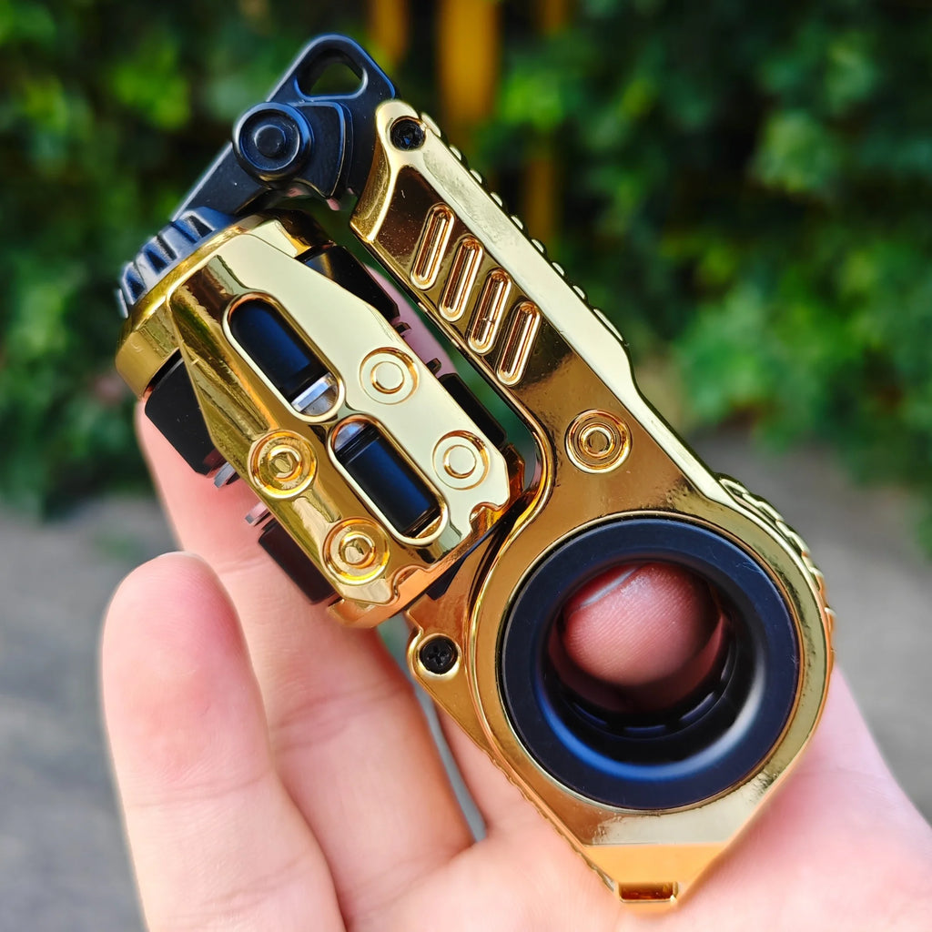 Mekanisk fidgetslider i guld