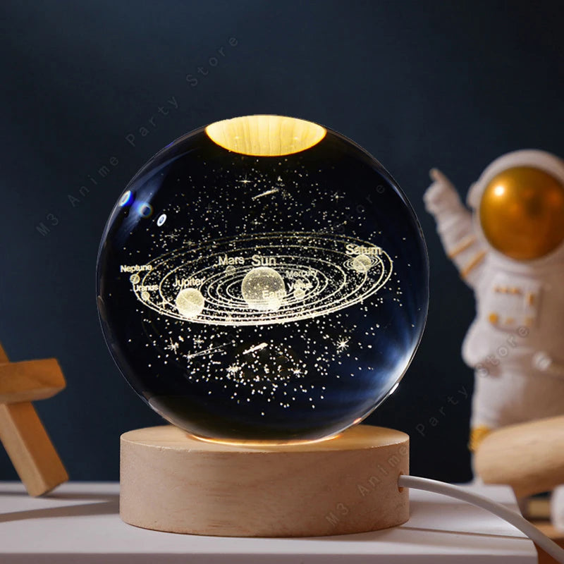 Galaxlampa i kristall – USB – produktbild 10