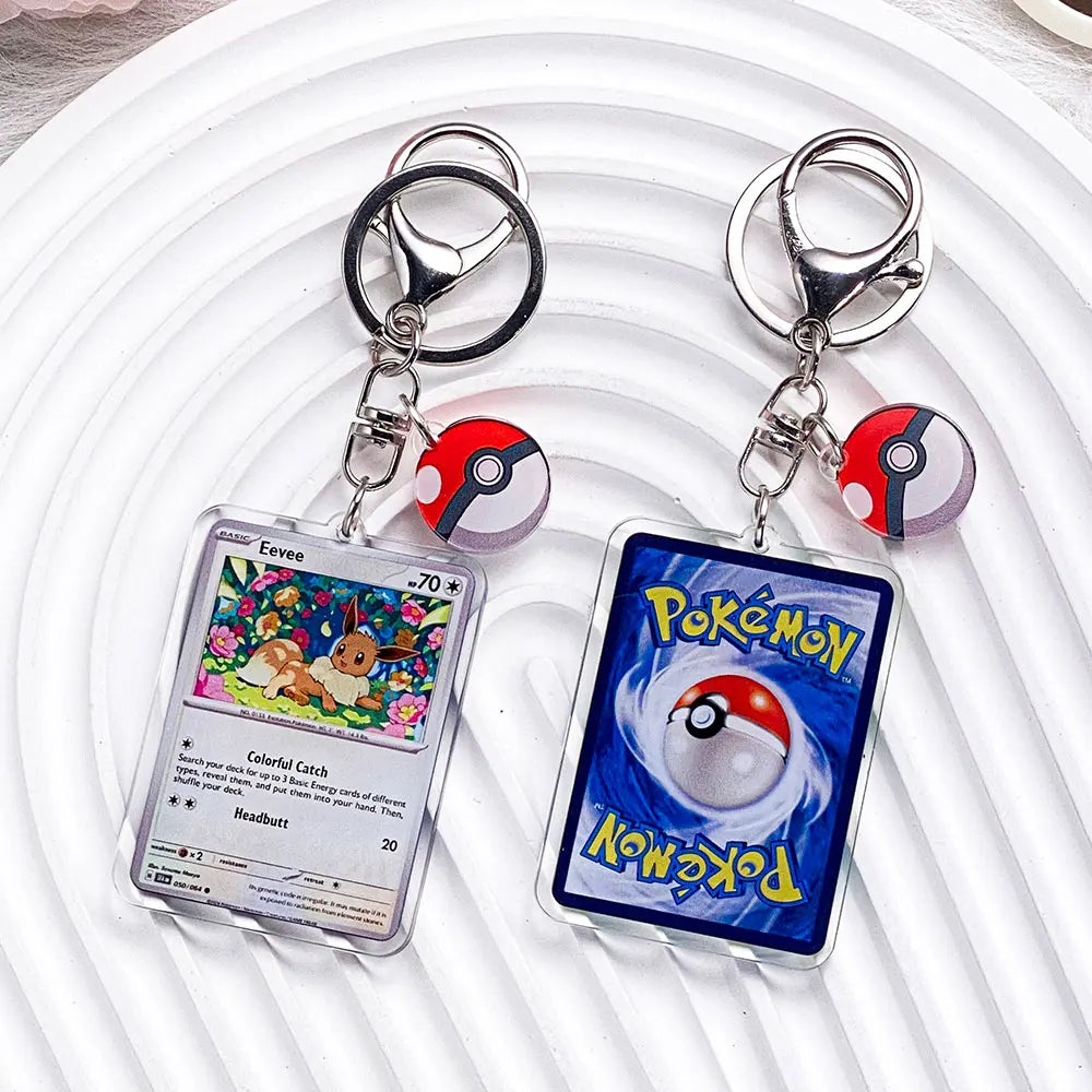 Pokémon-nyckelring i akryl – välj favorit