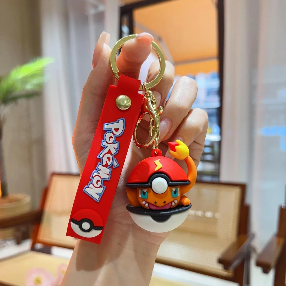 Poké Ball-nyckelring – välj modell eller set
