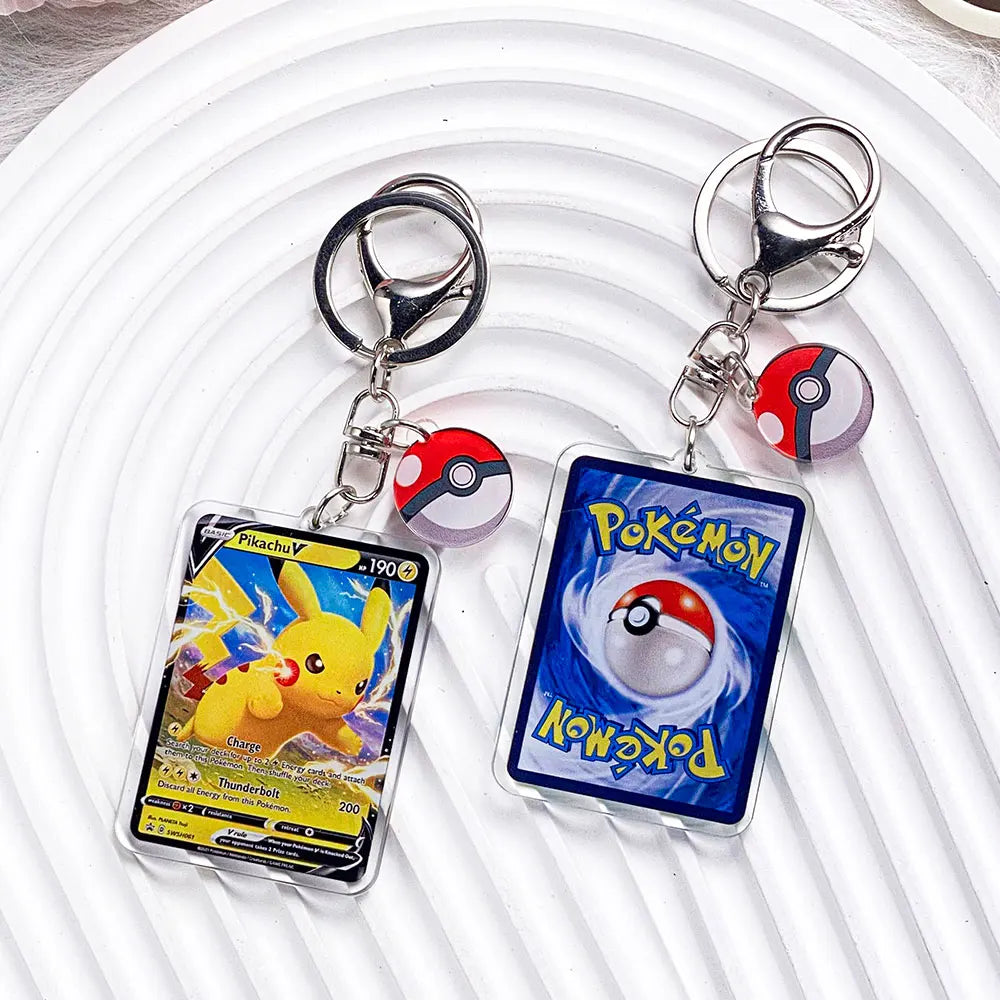 Pokémon-nyckelring i akryl – välj favorit
