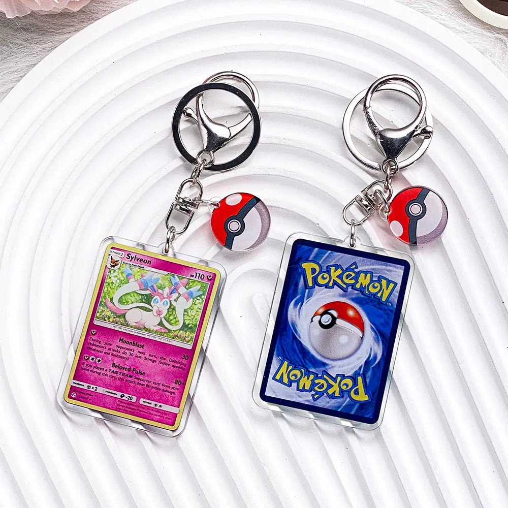 Pokémon-nyckelring i akryl – välj favorit