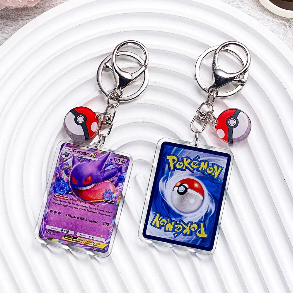 Pokémon-nyckelring i akryl – välj favorit
