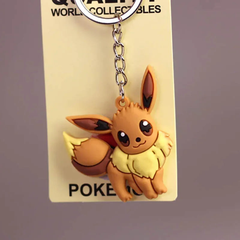Pokémon-nyckelring med figur – 23 motiv