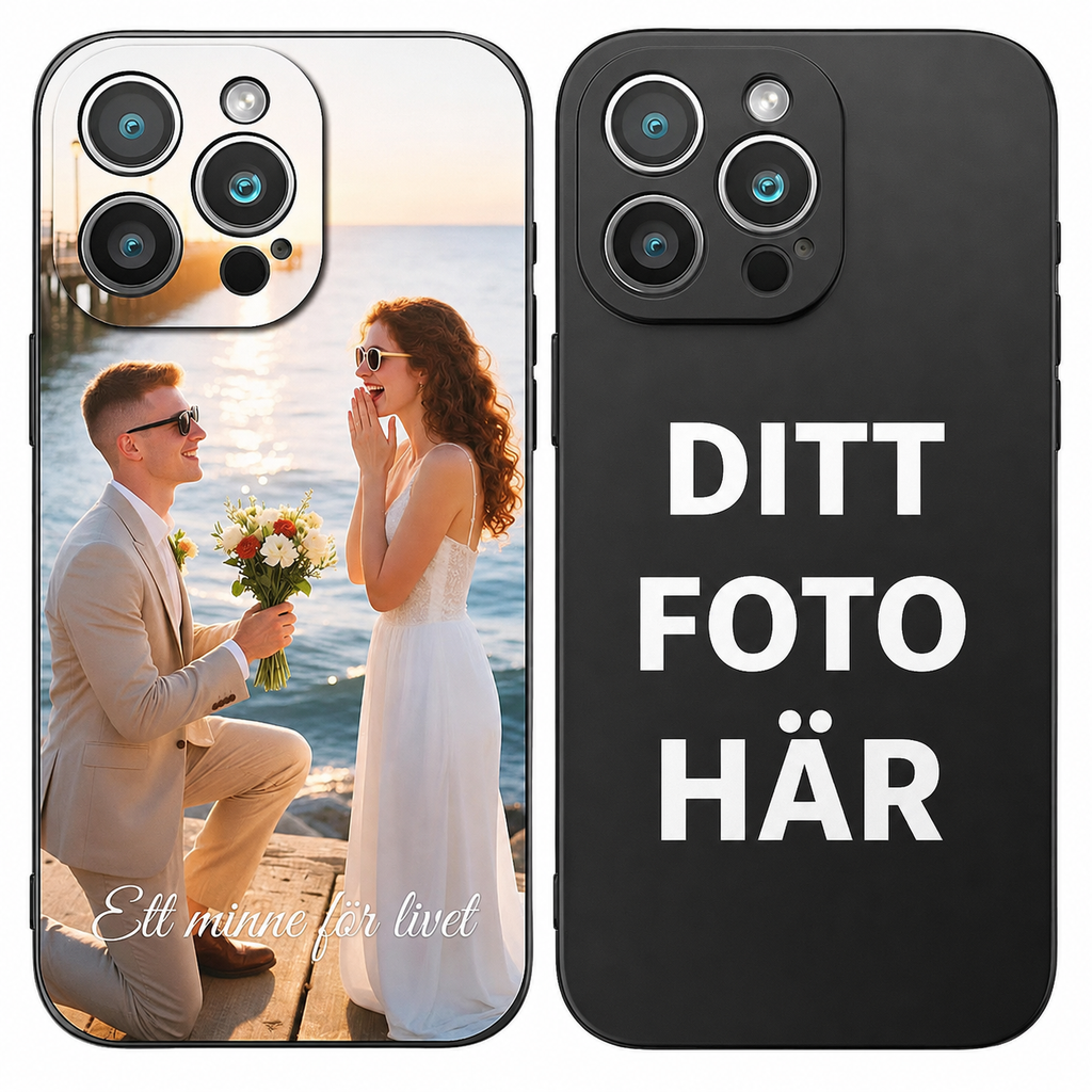 Personligt mobilskal med eget foto – svensk produktbild